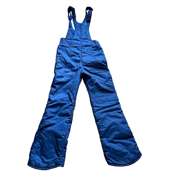 Subello Vintage Men's Blue Ski Snow Bib Overall Pants Size M Skiing Retro Apres - Picture 8 of 16